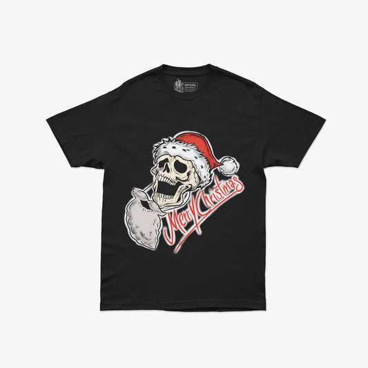 Santa Skull Black